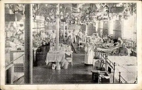 Ak Brussel Brussel, Hollandsche Ambulance, Plantijnstraat, 35