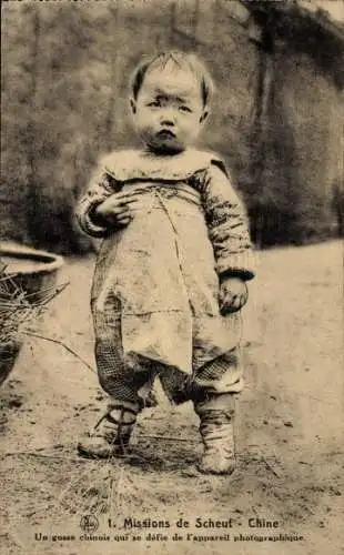 Ak China, Missions de Scheut, Kind