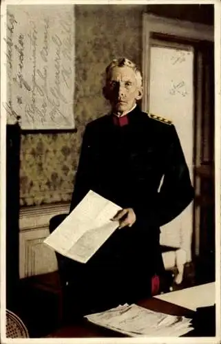 Ak Theophil Sprecher von Bernegg, Chef des Generalstabs, Portrait