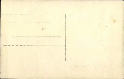 Foto Ak Soldat zu Pferde