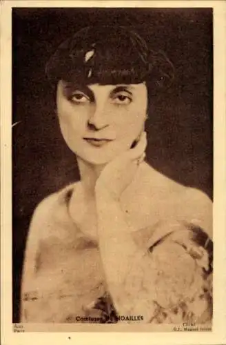 Ak Paris I Louvre, Comtesse de NOAILLES