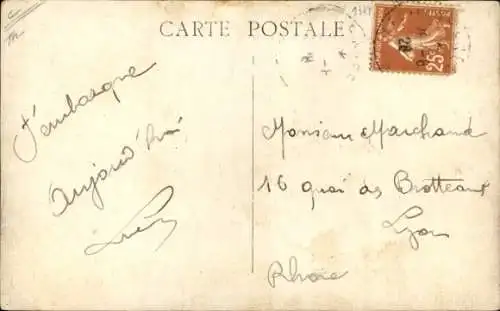 CPA Paquebot Lotus, Messageries Maritimes