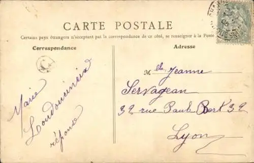 Ak Mädchen mit Hund, Portrait