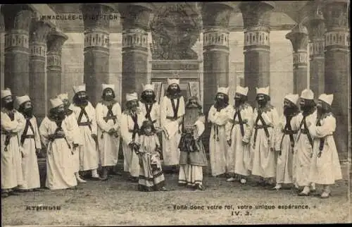 Ak Immaculée Conception, Athalie, Theaterszene