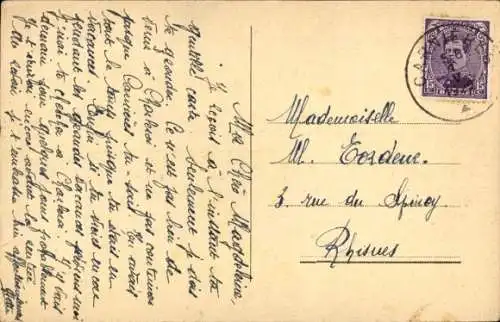 Ak Frau mit Kind, Porträt