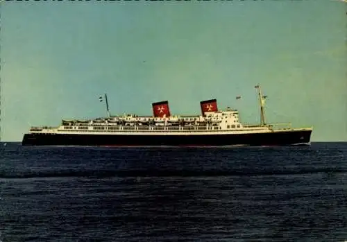 Ak Hamburg Atlantic Linie, Schnelldampfer SS Hanseatic