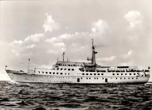 Ak MS Bremerhaven, Seebäderschiff