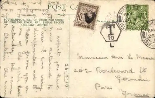 PC PS Lorna Doone, Dampfer