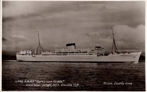 PC Union Castle Line, RMMV Carnarvon Castle