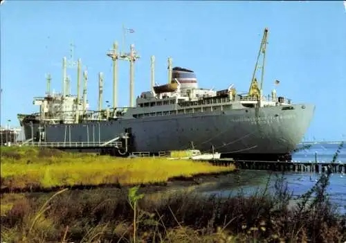 Ak Hansestadt Rostock, Schmarl, Jugendhotel, Traditionsschiff Frieden