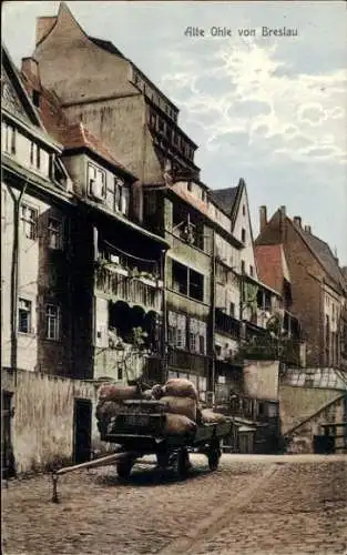 Ak Wrocław Breslau Schlesien, Alte Ohle