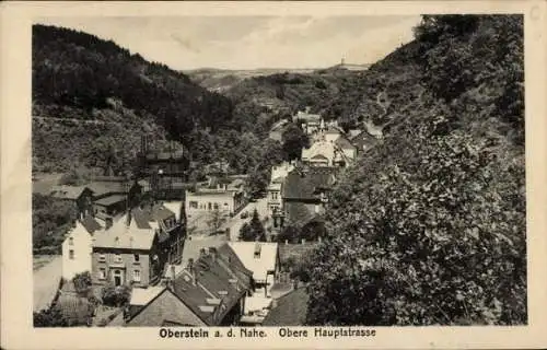 Ak Oberstein an der Nahe, Obere Hauptstraße