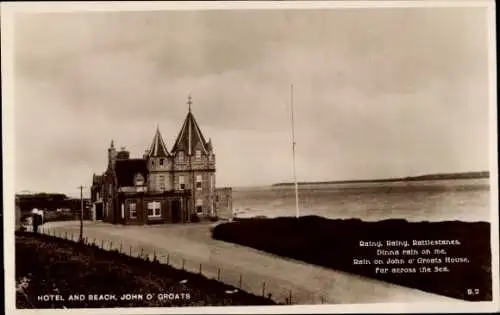 PC John o' Groats Scotland, Hotel, Beach