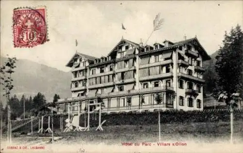 CPA Villars-sur-Ollon, Canton de Vaud, Hotel du Parc