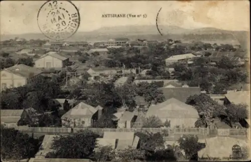 Ak Diego Suarez Antsiranana Madagaskar, Gesamtansicht