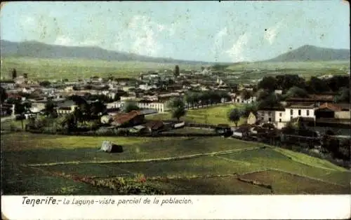 Ak San Cristóbal de La Laguna Teneriffa Kanarische Inseln Spanien, Teilansicht