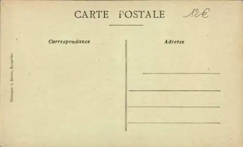 CPA Pézenas Hérault, Avenue de la Promenade de Pré