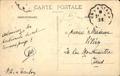 CPA Castellane Alpes de Haute Provence, Rue Saint Victor