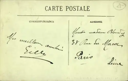 CPA Cherbourg-Manche, Avenue Carnot