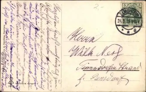 Ak Elmshorn in Holstein, Kriegerdenkmal