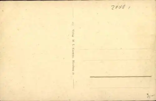 Ak Hamburg Mitte Neustadt, Alsterpavillon