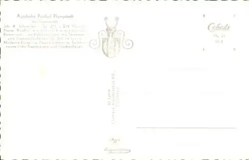 Ak Pfungstadt bei Darmstadt, Autobahn-Rasthof