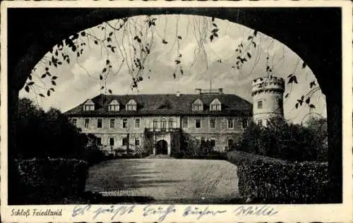 Ak Frýdlant v Čechách Friedland in Böhmen Reg. Reichenberg, Schloss Friedland