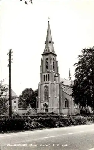 Ak Kranenburg Gelderland,  R.K. Kerk