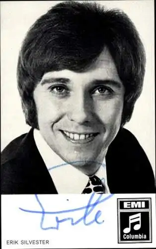 Ak Schauspieler Erik Silvester, Portrait, Autogramm