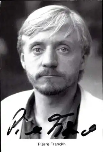 Foto Schauspieler Pierre Franckh, Autogramm