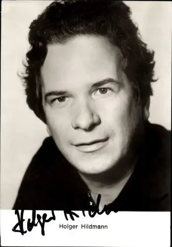 Foto Ak Schauspieler Holger Hildmann, Autogramm