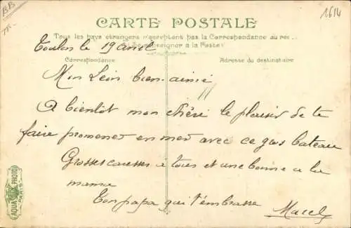 CPA Paquebot La Bretagne, Compagnie Générale Transatlantique