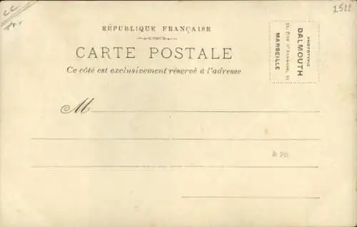 Ak Dampfer Salazie, Messageries Maritimes