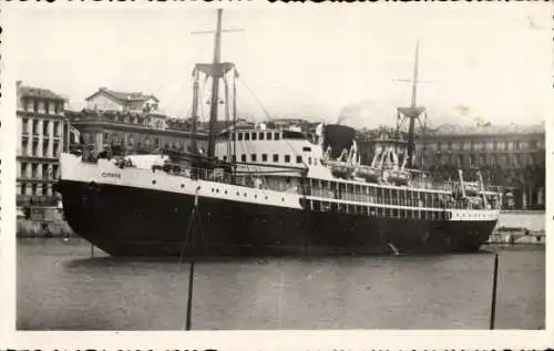 Ak Nice, Dampfer Le Cyrnos