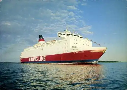 Ak Fährschiff MS Viking Sally, Viking Line
