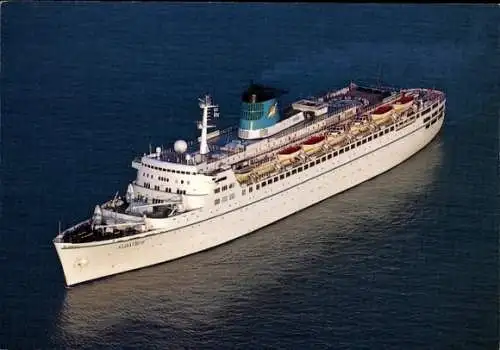 Ak Bremerhaven, Passagierschiff Albatros auf hoher See