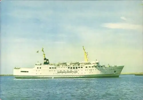 Ak Frachtschiff Bornholmerpilen