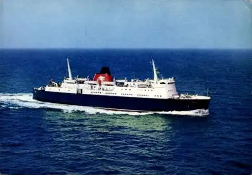 Ak Frachtschiff MV Vortigern