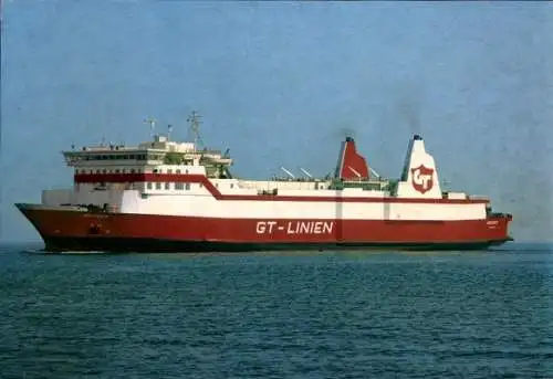 Ak Auto- und Passagierfähre MF Gedser