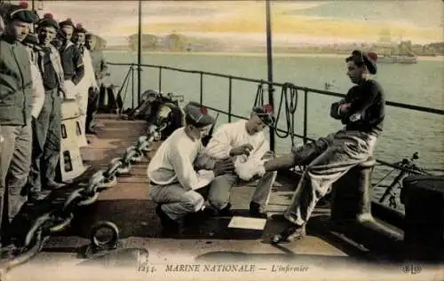 CPA Marine Nationale, Infirmier