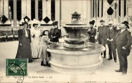 Ak Frankreich, Salzquelle