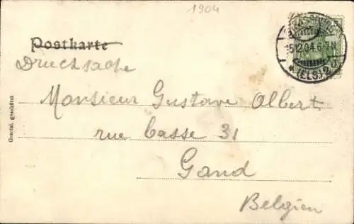 Ak Straßburg Elsass Bas Rhin, Straßburg im Elsass, 1905