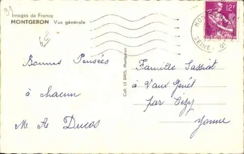 Ak Montgeron Essonne, STR
PERNOD