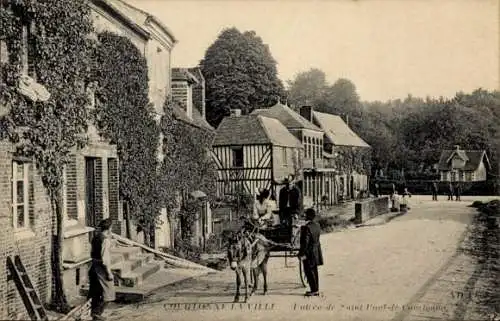 Ak Courtonne la Ville Calvados, Saint Paul de Courtonne