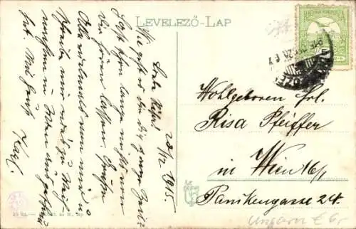 Ak Debrecen Debrezin Ungarn, Ferencz Joszef ut