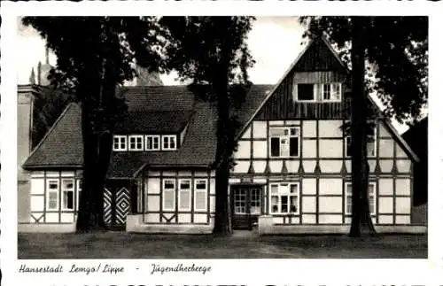 Ak Lemgo Lippe, Blick auf die Jugendherberge