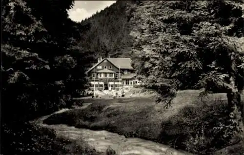 Ak Tabarz im Thüringer Wald, Massemühle im Lauchagrund, Massenmühle
