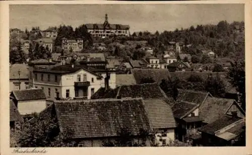 Ak Friedrichroda im Thüringer Wald, Blick auf  Kurhaus, typische Architektur, Thüringen