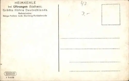 Künstler Ak Steinthaleben Kyffhäuserland in Thüringen, Kyffhäuser Denkmal