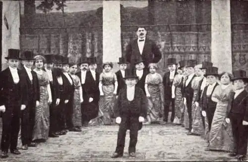 Ak Tschuschke's Midgets, Zirkus, Liliputaner